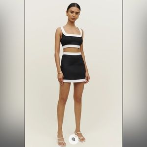 NWT Reformation Robbie Linen Two Piece Set